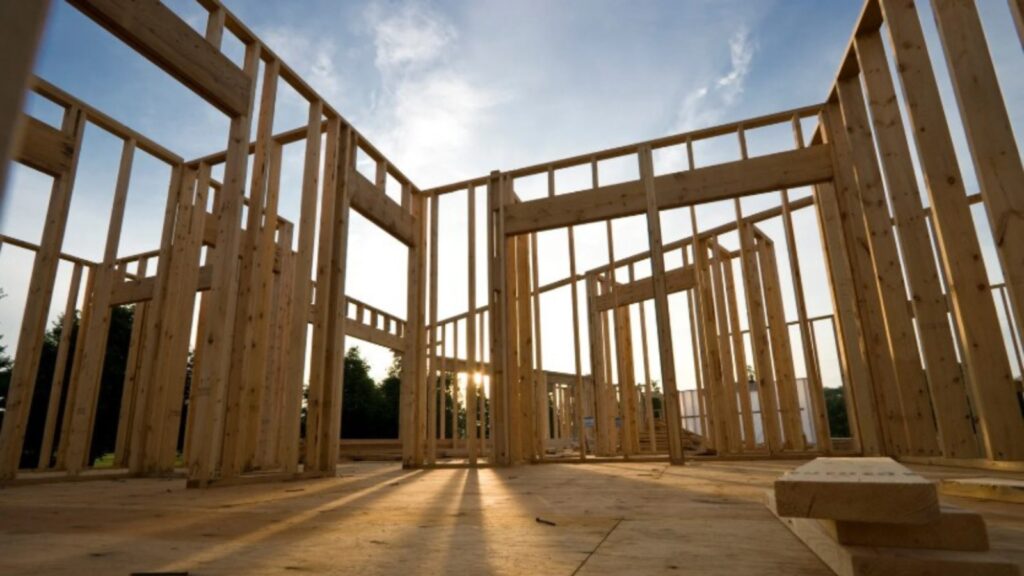 frame of house